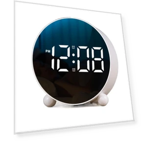 Digital Alarm Clock with Adjustable Brightness — Alarms & Clocks, FENO