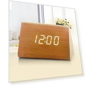 Digital Wooden LED Alarm Clock — Alarms & Clocks, ZUIDID