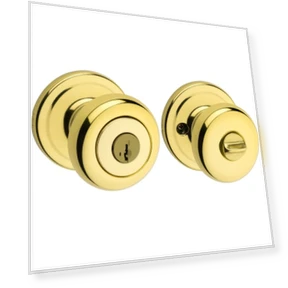 Entry Door Knob — Deadbolts, Kwikset