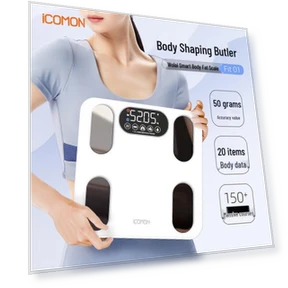 High-Precision Smart Body Fat Scale — Body Composition Analysis, ICOMON