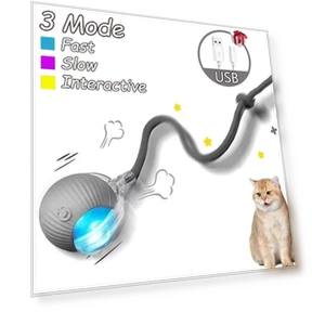 Interactive Ball Toy for Cats — Balls, Aura Living