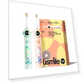 Kids Smart Electric Toothbrush 2-Pack — Rotating Electric Toothbrushes, usmile