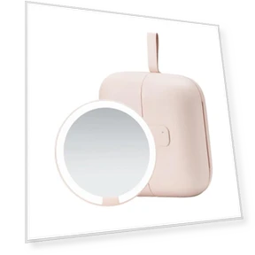 LED Portable Foldable Smart Makeup Mirror — Compact & Travel, Miguang