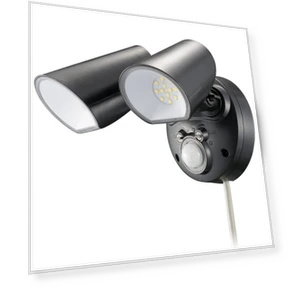 Motion Sensor Outdoor LED Light — Black Lights, Ohm