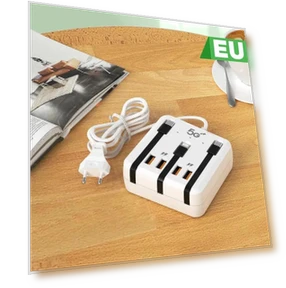 Multifunction Power Strip with USB Type C Fast Charging — Chargers & Adapters, Meiteai-All
