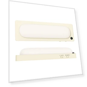 Rechargeable LED Sensor Light Strip — Outdoor Security & Flood Lighting, MUID