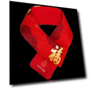 Rechargeable Smart Heating Scarf — Electric Throws, JDST online