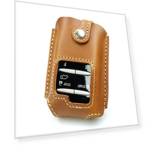 Remote Start Smart Integrated Genuine Leather Key Case — Keyless Entry, Lexus