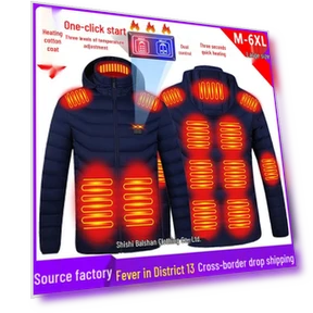 Smart Cotton Heated Jacket — Electric Throws, UrbanEdge