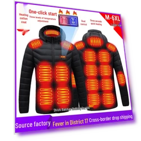 Smart Cotton Jacket with Heating — Electric Throws, UrbanEdge