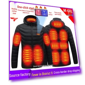 Smart Cotton Jacket with Heating — Base Layers, UrbanEdge