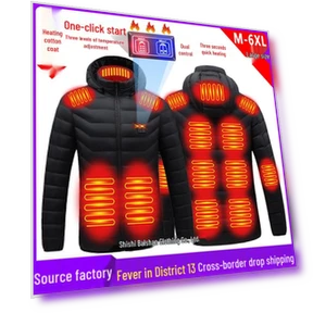 Smart Cotton Jacket with Heating — Electric Throws, UrbanEdge