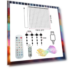 Smart Curtain Lights — String Lights, Mellow Home