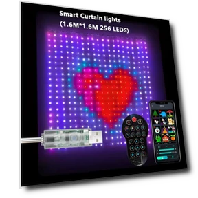 Smart Curtain Lights — LED Strips, LOAMLIN