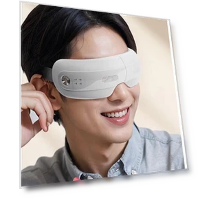 Smart Eye Massager with Heat and Bluetooth — Pillows, SKG