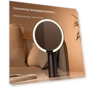 Smart LED Makeup Mirror — Handheld, Miguang