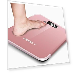 Smart Rechargeable Body Fat and Weight Scale — Body Composition Analysis, Chose One