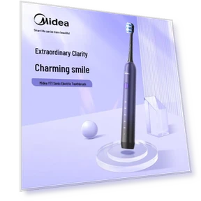 Smart Sonic Electric Toothbrush — Sonic Electric Toothbrushes, Midea