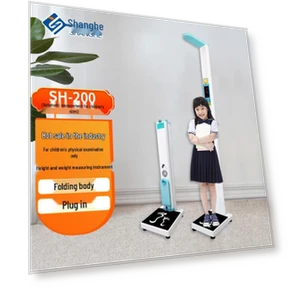 Smart Ultrasonic Height and Weight Scale — Body Composition Analysis, SHANGHE