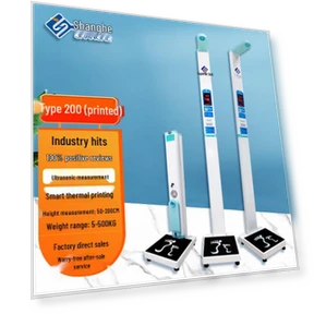 Smart Ultrasonic Height and Weight Scale — Physician Scales, SHANGHE