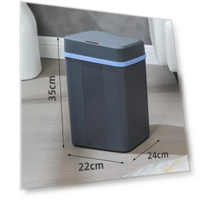Smart Waterproof Trash Can with Automatic Sensor — Kitchen Cans, Mellow Home