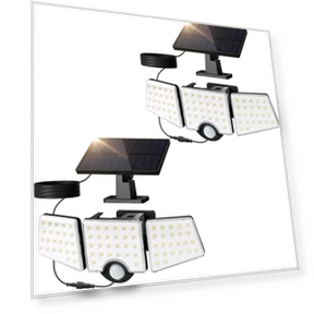 Solar Light with Motion Sensor — Outdoor Security & Flood Lighting, Lepro