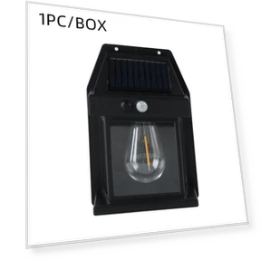 Solar Powered Motion Sensor Night Light — Outdoor Security & Flood Lighting, Aura Living