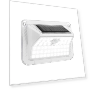 Solar Sensor Wall Sconce — Outdoor Security & Flood Lighting, Aura Living