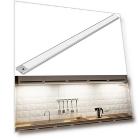 Touchless Kitchen Bar Light with Hand-Hover Sensor Control — Under-Cabinet Mounts, SOAIY