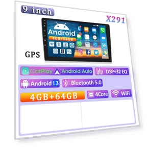 Universal Android 13 Car Radio — Stereo Receivers, Auto Accessories Home