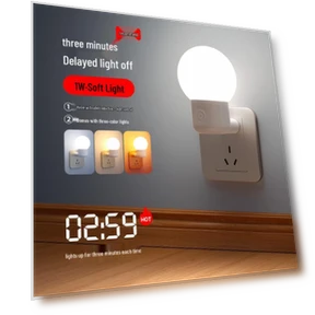 Voice-Activated Sensor Night Light — Motion Sensors, Chose One