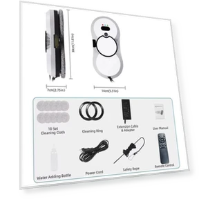 Window Cleaning Robot with UPS System, Combo Vacuum and Mop — Smart Cleaning Robots, Aura Living