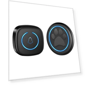 Wireless Dog Doorbell — Push Buttons, Mellow Home