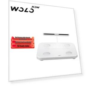 Dual-Frequency Smart Body Fat Scale — Body Composition Analysis, WOLO