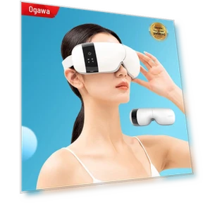 Foldable Smart Eye Massager with Heat and Bluetooth Music — Rollers & Pens, Ogawa