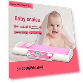 Smart Baby Height and Weight Scale — Baby Scales, SHANGHE