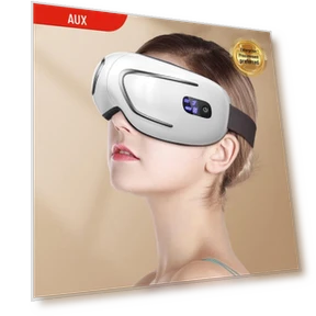 Smart Eye Massager with Heat and Bluetooth — Masks, AUX