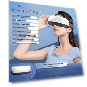 Smart Eye Massager with Heat and Bluetooth — Rollers & Pens, AUX