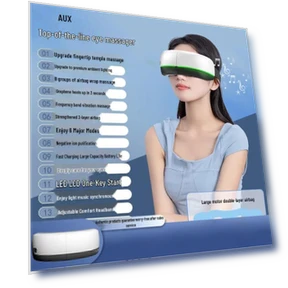 Smart Eye Massager with Heat and Bluetooth — Rollers & Pens, AUX