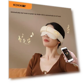 Smart Head and Eye Massager with Heat and Bluetooth — Rollers & Pens, Hezheng