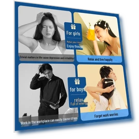 Smart Head Massager — Head Relaxation Tools, Hezheng