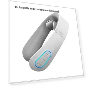 Smart Heated Pulse Neck Massager — Rehabilitation & Therapy Equipment, Meilan