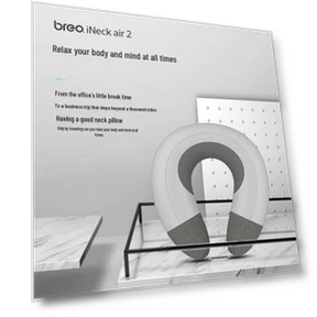 Smart Inflatable Neck Massager — Back Relief Solutions, Breo