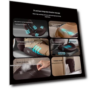 Smart Multi-functional Massage Cushion — Back Relief Solutions, Philips