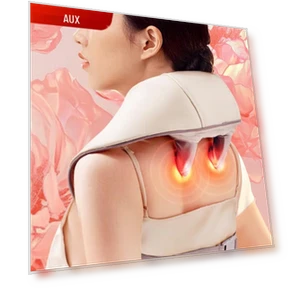 Smart Neck and Shoulder Massager with Heat — Back Relief Solutions, AUX
