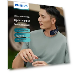 Smart Neck & Shoulder Pulse Massager — Muscle Stimulators, Philips
