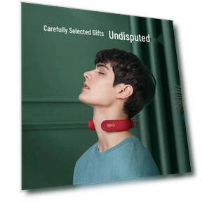 Smart Neck Massager with Heat and Pulse — Back Relief Solutions, SKG
