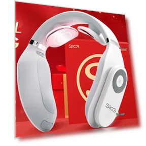 Smart Neck Massager with Heat and Pulse — Back Relief Solutions, SKG