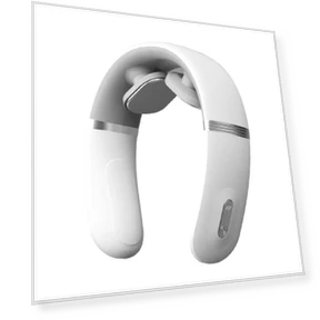 Smart Neck Massager with Heat and Pulse — Magnetic Therapy, Misida