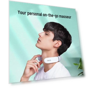 Smart Portable Neck Massager — Back Relief Solutions, SKG